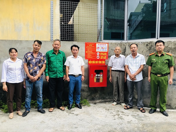 Ra mắt mô hình “Tổ liên gia an toàn Phòng cháy chữa cháy” và “Điểm chữa cháy công cộng” trên địa bàn phường Hưng Đạo